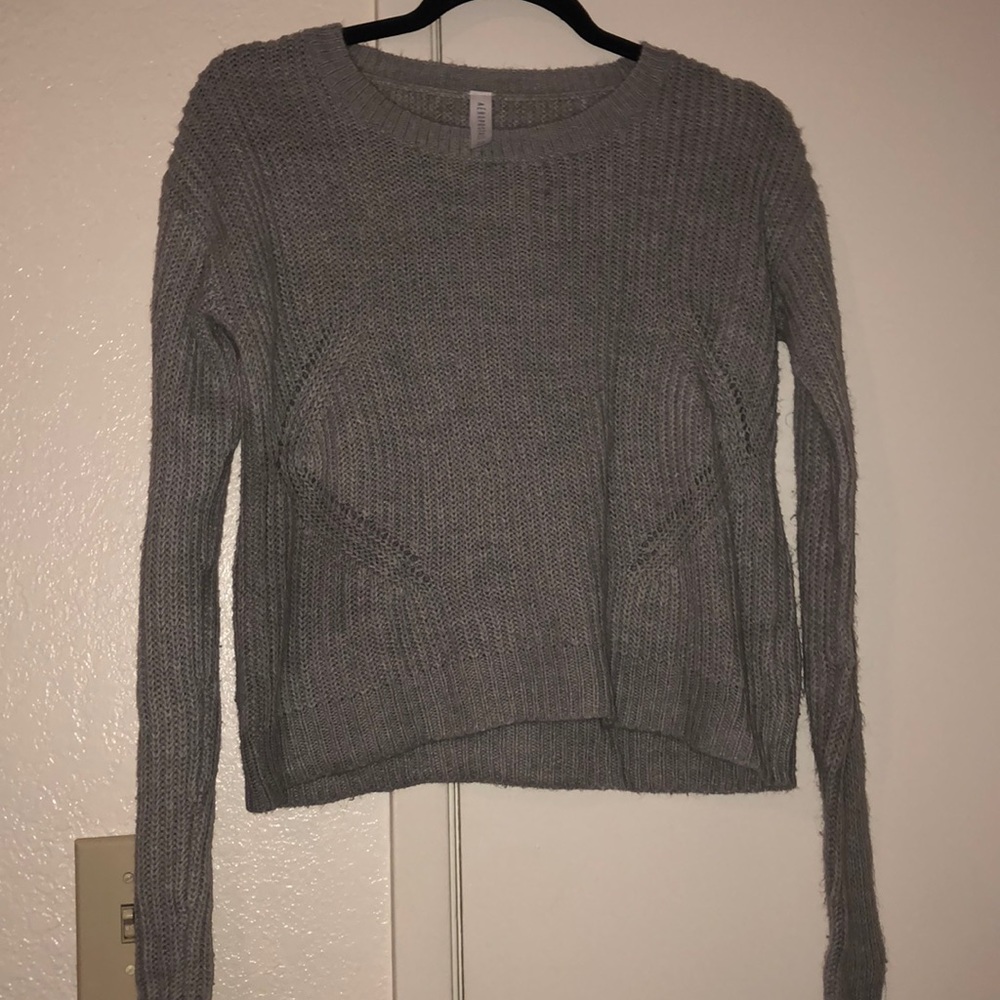 Aeropostale gray sweater